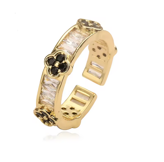 Bague Classy Éclat black