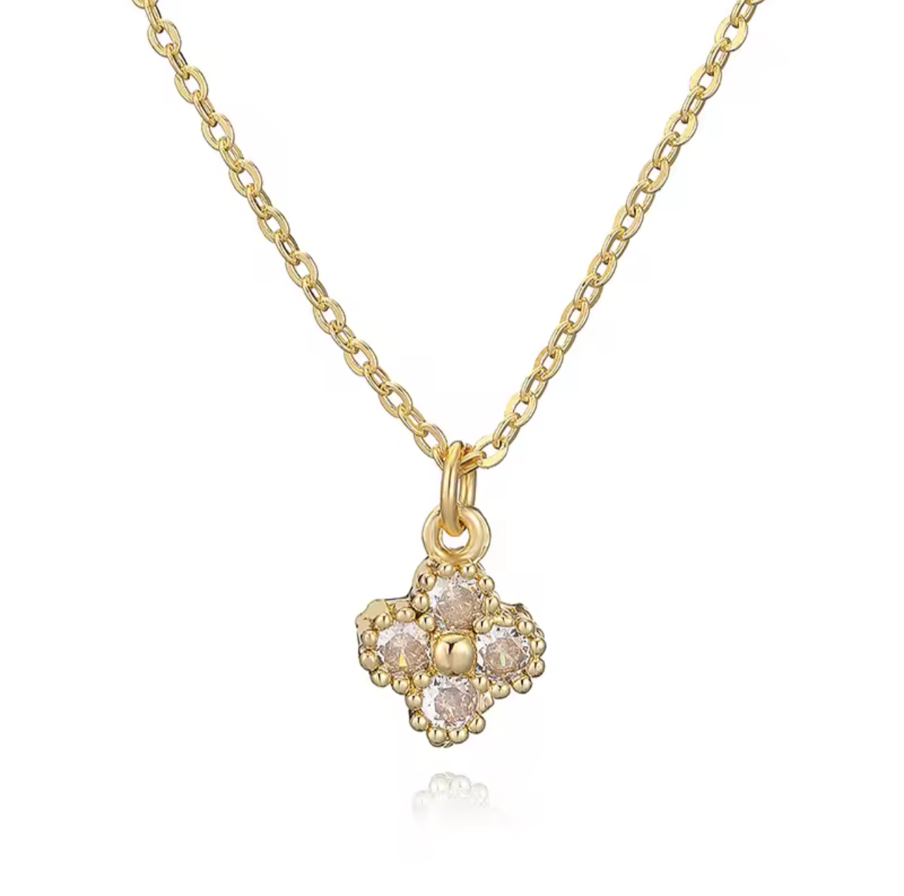 Collier Cloveria white