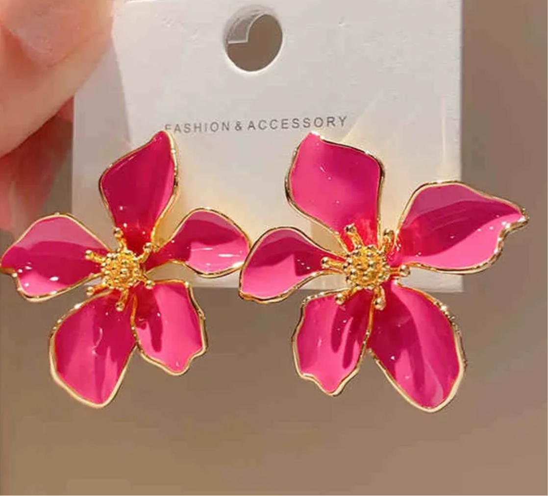 Boucles d'oreilles Roselia