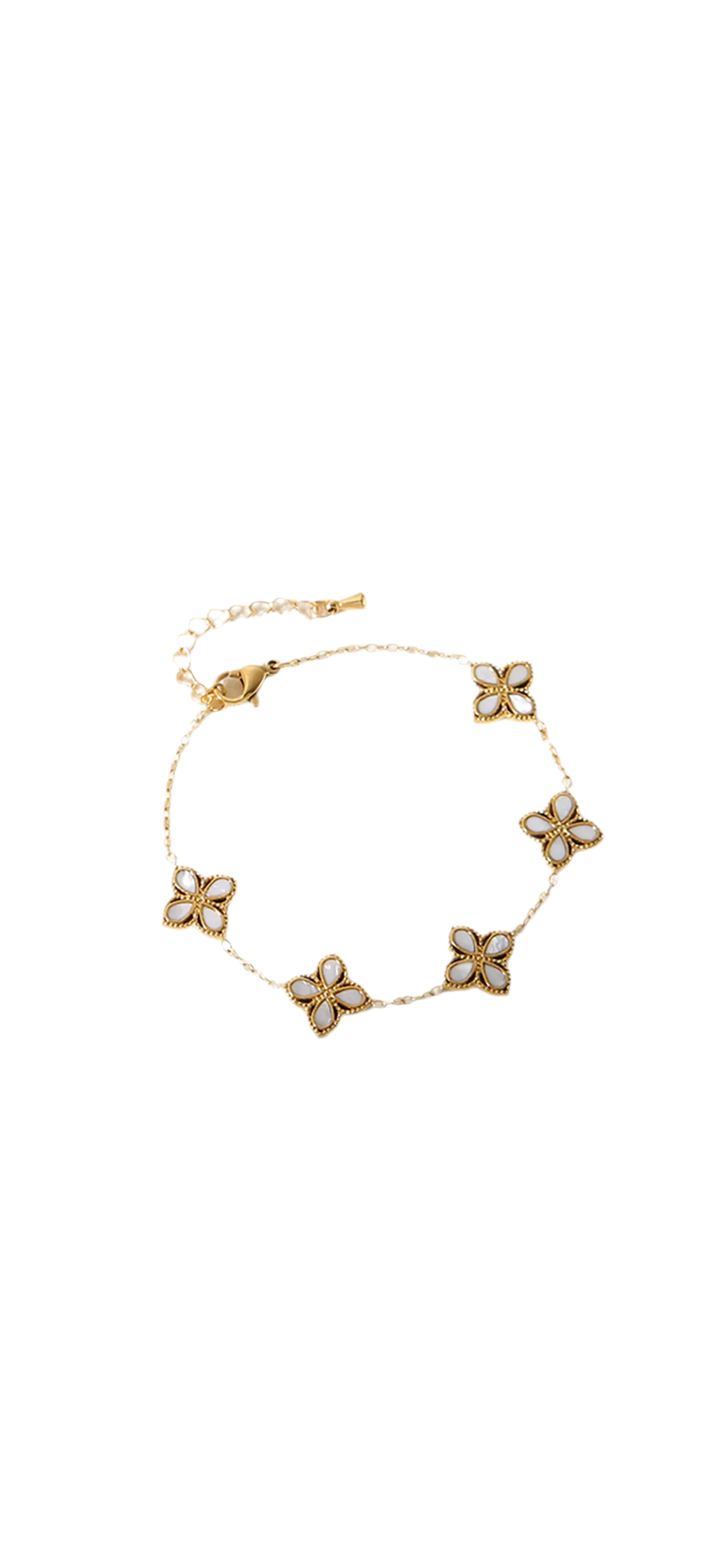 Bracelet Cloveria White