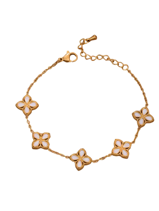 Bracelet Cloveria White