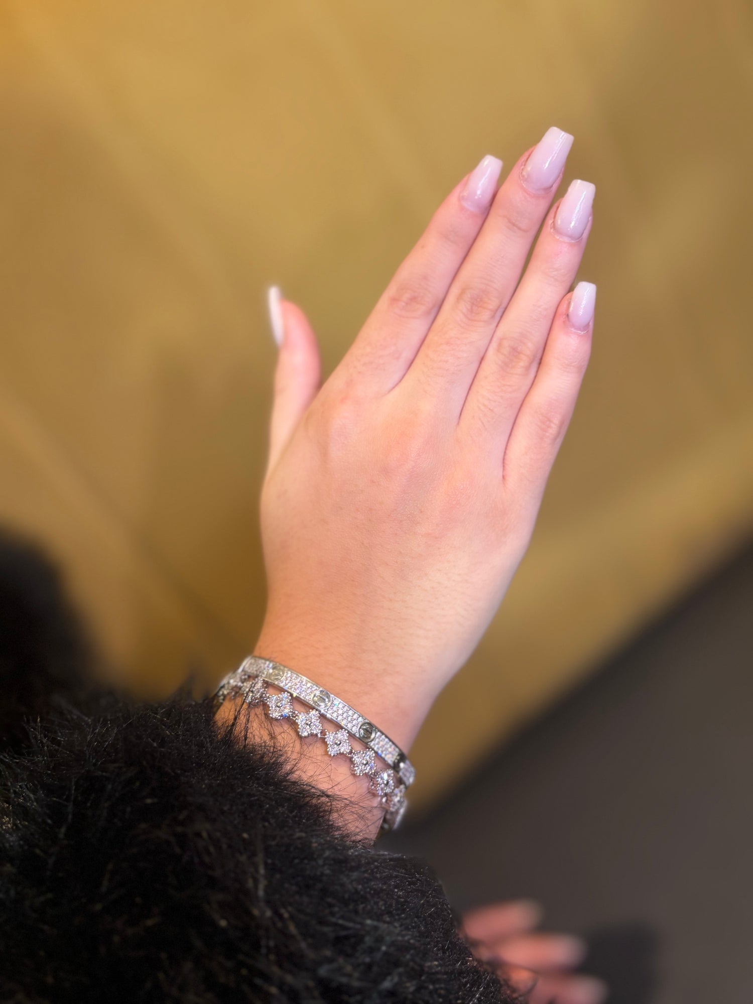 Jonc Dynastie argenté