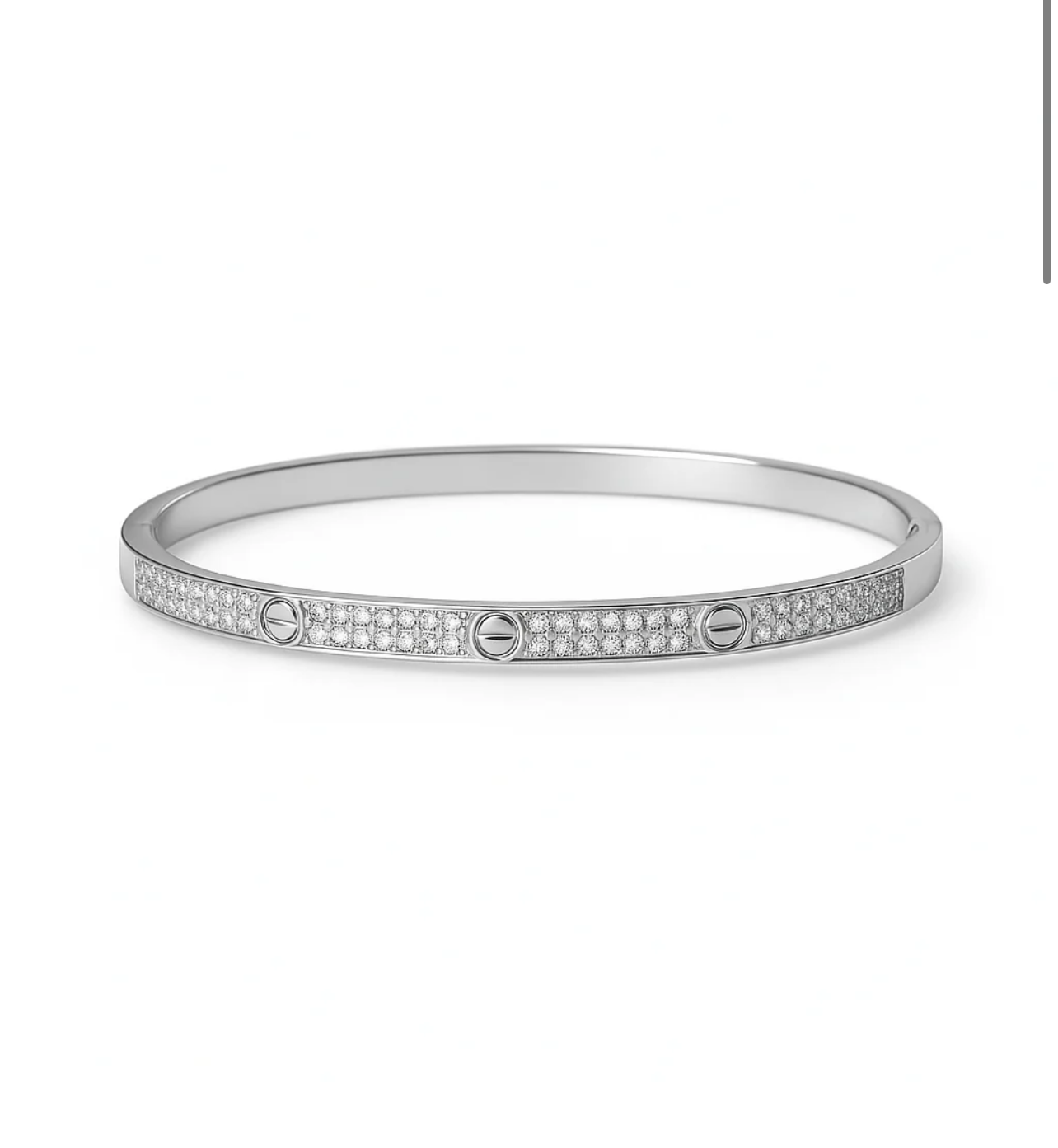 Jonc Dynastie argenté