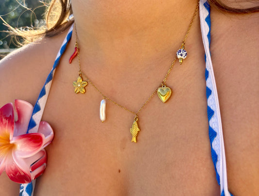 Collier Ruby Azur